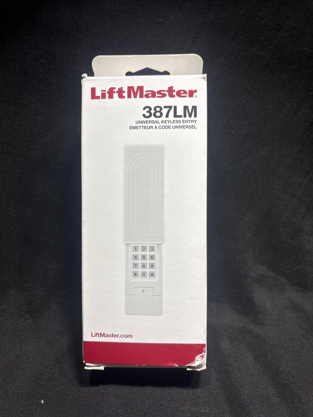 LiftMaster 387LM Universal Keyless Entry Garage Door Keypad Remote Opener